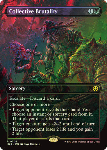 Collective Brutality (INR) (308) / Foil / Borderless