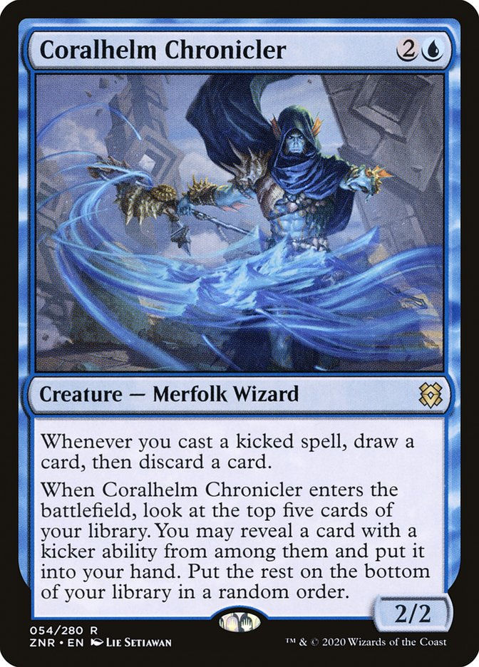 Coralhelm Chronicler (ZNR) (54)
