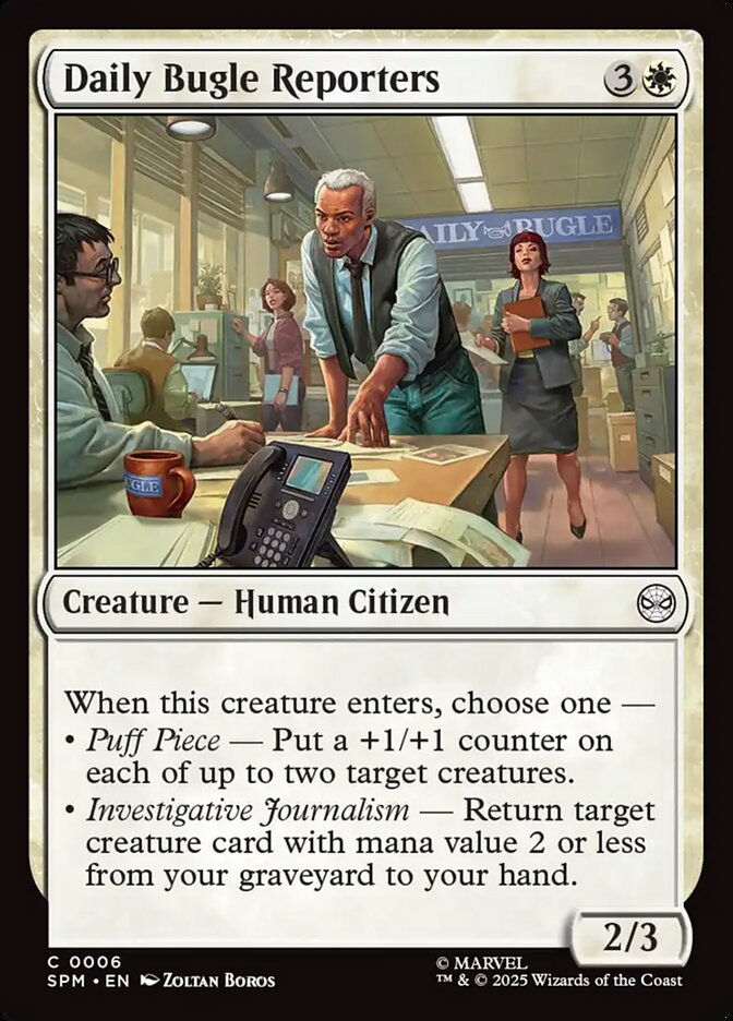Daily Bugle Reporters (SPM) (6)