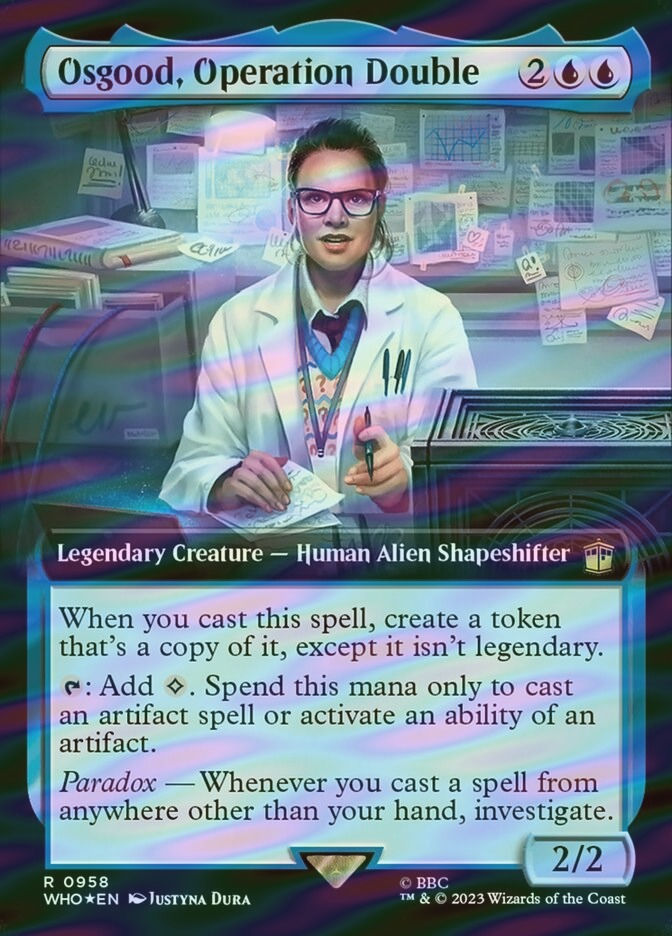 Osgood, Operation Double (WHO) (958) / Extended Art / Surge Foil