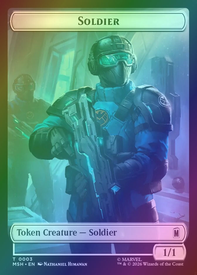 Villain // Soldier (TMSH) (9 // 3) / Foil — cara 2 de 2