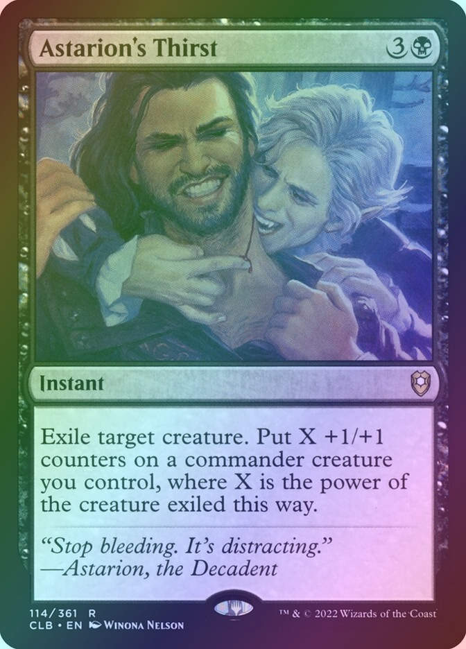 Astarion's Thirst (CLB) (114) / Foil