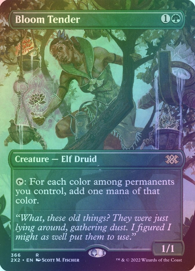 Bloom Tender (2X2) (366) / Borderless / Foil