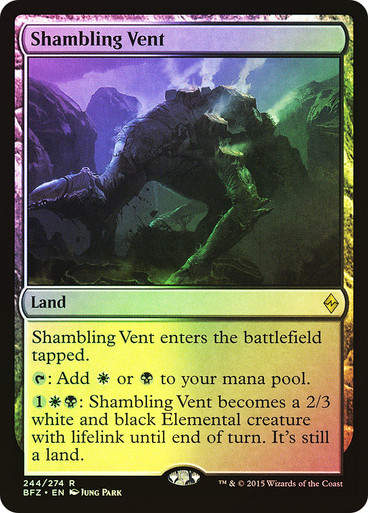 Shambling Vent (BFZ) (244) / Foil