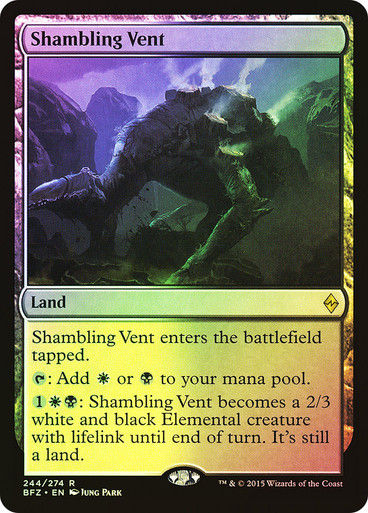 Shambling Vent (BFZ) (244) / Foil