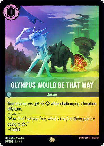 Olympus Would Be That Way (LOR_ITI) / Foil