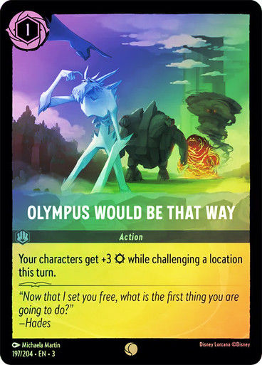Olympus Would Be That Way (LOR_ITI) / Foil