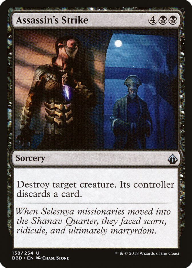 Assassin's Strike (BBD) (138) / Foil