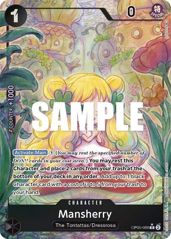 Mansherry (Alternate Art) (OP05-088) / Foil