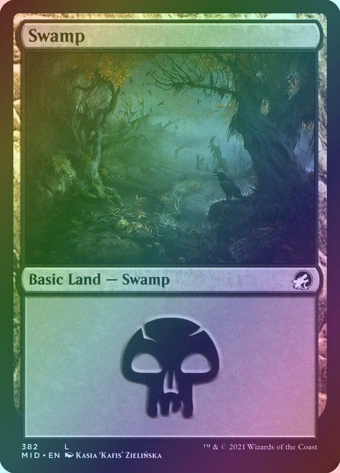 Swamp (MID) (382) / Foil
