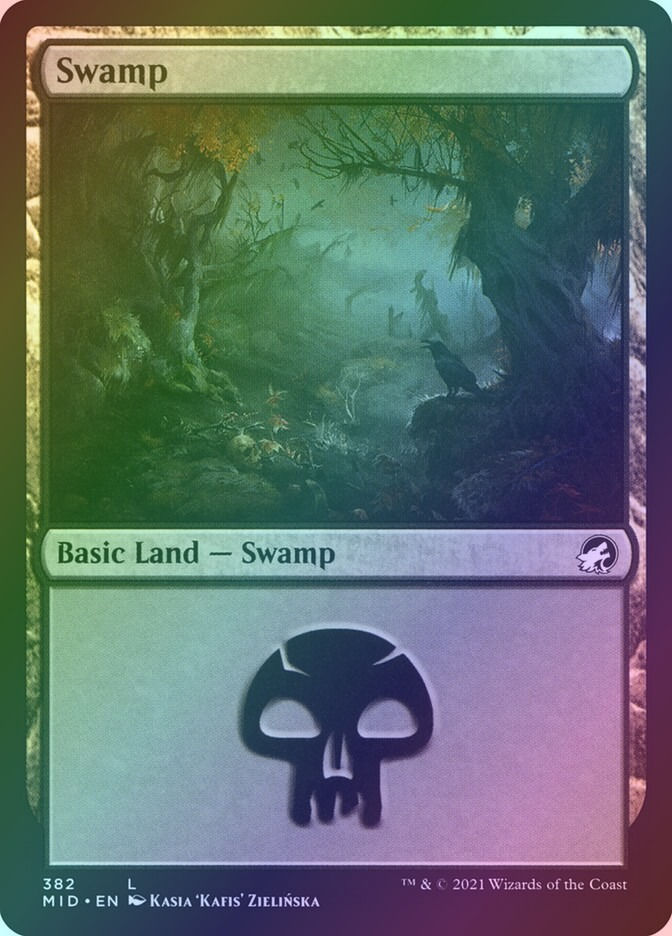 Swamp (MID) (382) / Foil