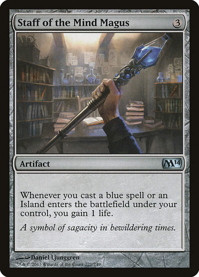 Staff of the Mind Magus (M14) (221)
