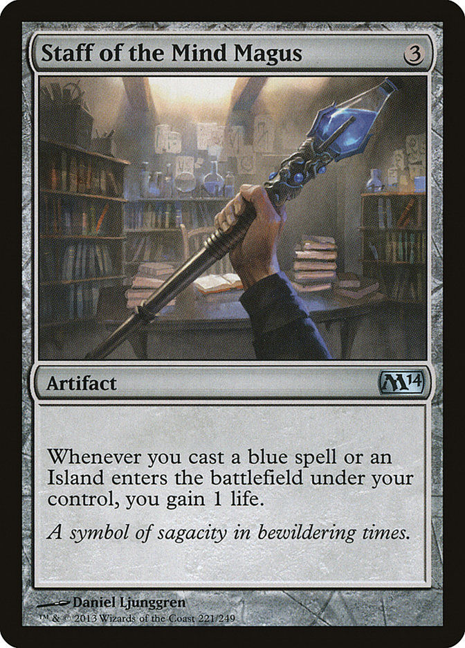 Staff of the Mind Magus (M14) (221)