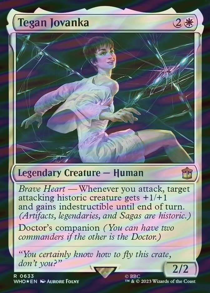 Tegan Jovanka (WHO) (633) / Surge Foil