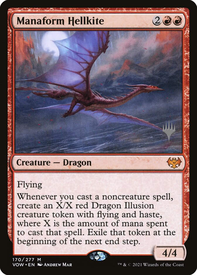 Manaform Hellkite (PVOW) (170p)