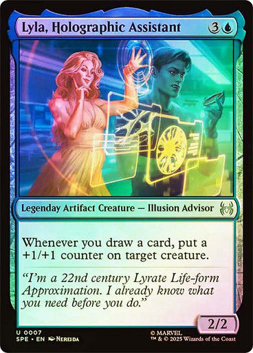 Lyla, Holographic Assistant (SPE) (7) / Foil