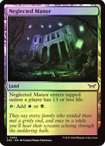 Neglected Manor (DSK) (264) / Foil