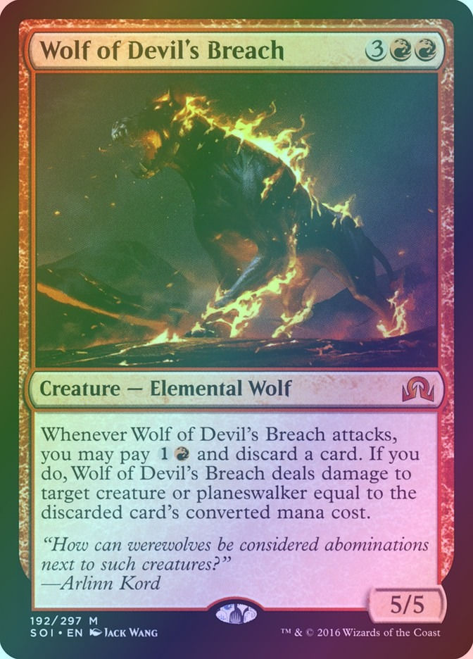 Wolf of Devil's Breach (SOI) (192) / Foil
