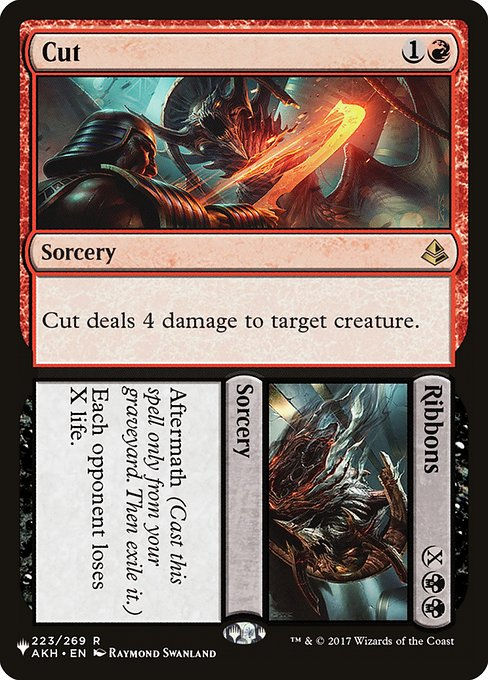 Cut // Ribbons (PLST) (AKH-223)