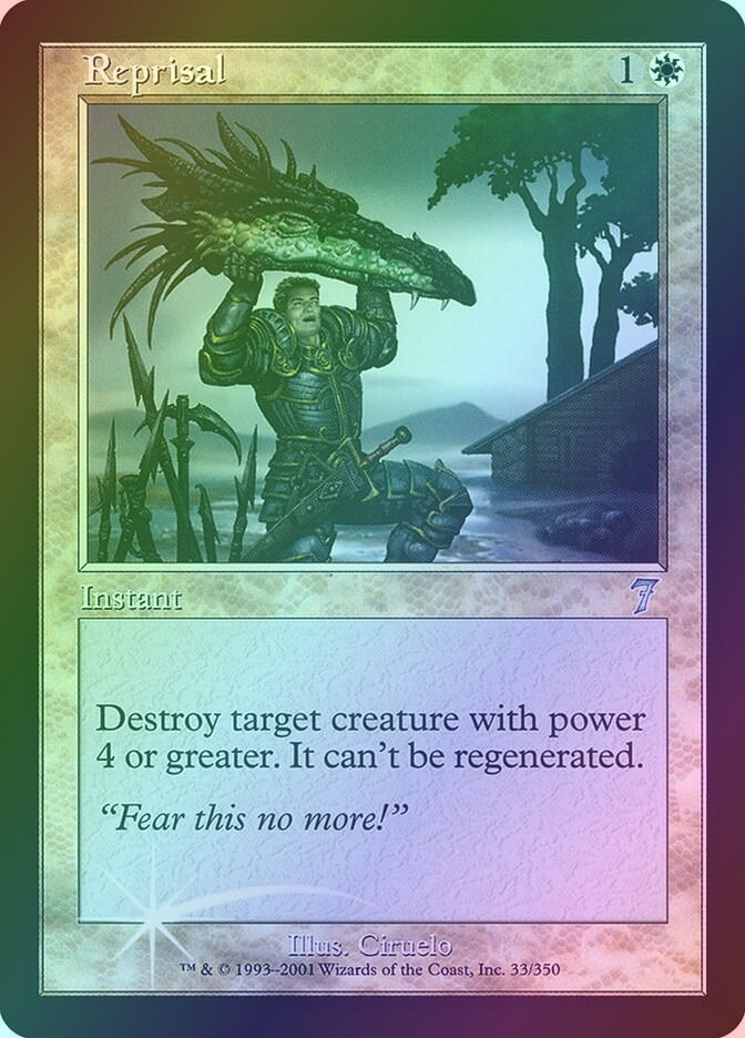 Reprisal (7ED) (33★) / Foil