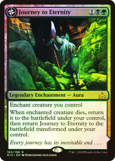 Journey to Eternity // Atzal, Cave of Eternity (RIX) (160) / Foil