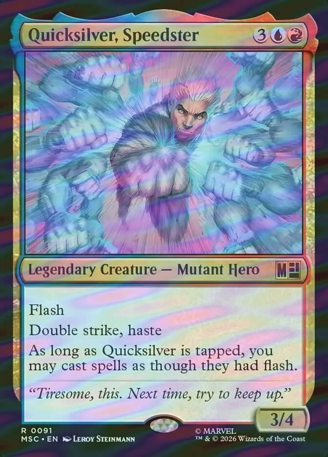 Quicksilver, Speedster (MSC) (91) / Surge Foil