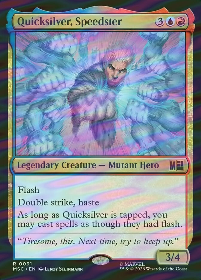 Quicksilver, Speedster (MSC) (91) / Surge Foil