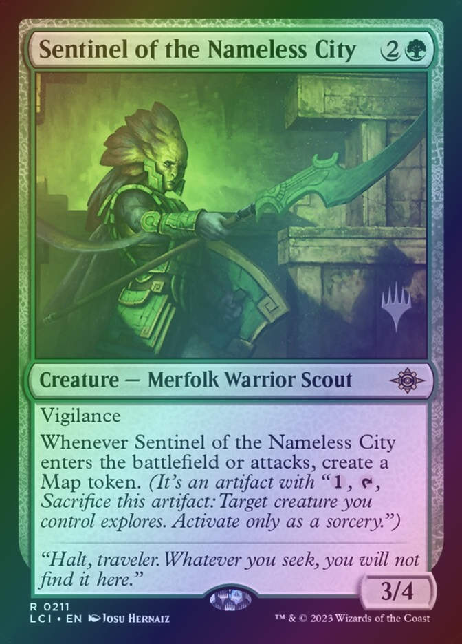 Sentinel of the Nameless City (PLCI) (211p) / Foil