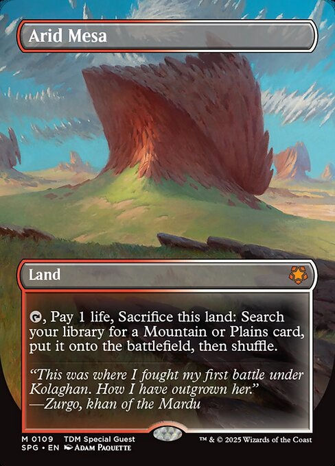 Arid Mesa (SPG) (109) / Borderless