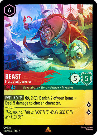Beast - Frustrated Designer (LOR_ARC) / Foil
