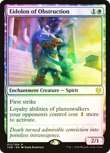 Eidolon of Obstruction (THB) (12) / Foil