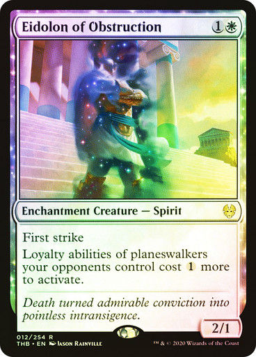 Eidolon of Obstruction (THB) (12) / Foil