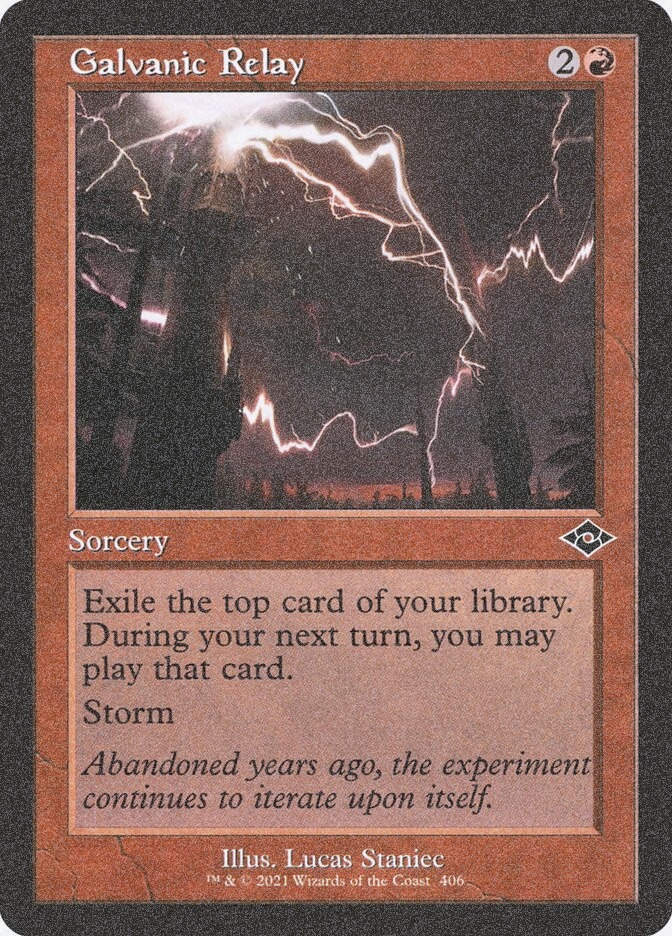 Galvanic Relay (MH2) (406) / Foil Etched