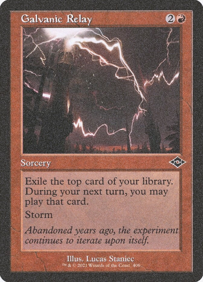 Galvanic Relay (MH2) (406) / Foil Etched