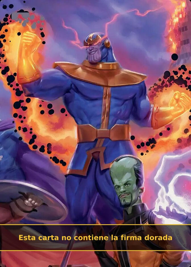 Thanos, Death's Consort (AMSH) (8b) / No Firmada