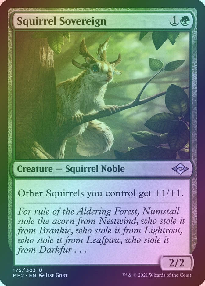 Squirrel Sovereign (MH2) (175) / Foil