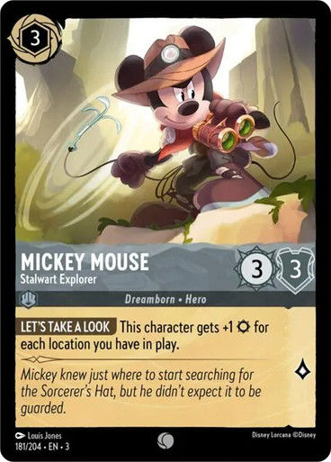 Mickey Mouse - Stalwart Explorer (LOR_ITI)