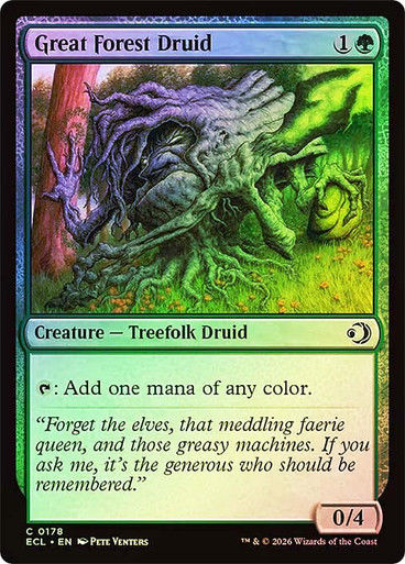 Great Forest Druid (ECL) (178) / Foil