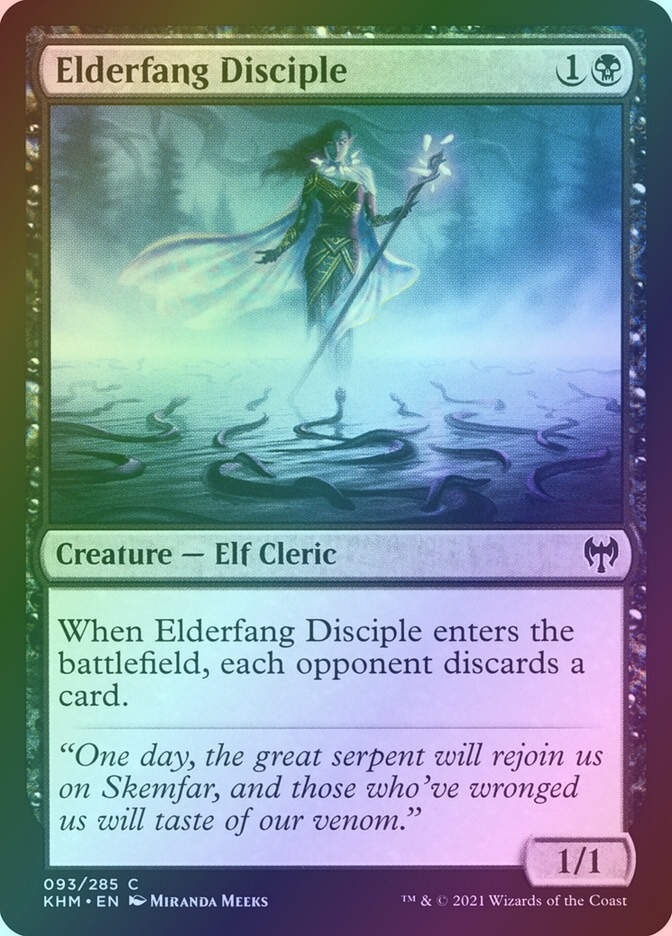 Elderfang Disciple (KHM) (93) / Foil