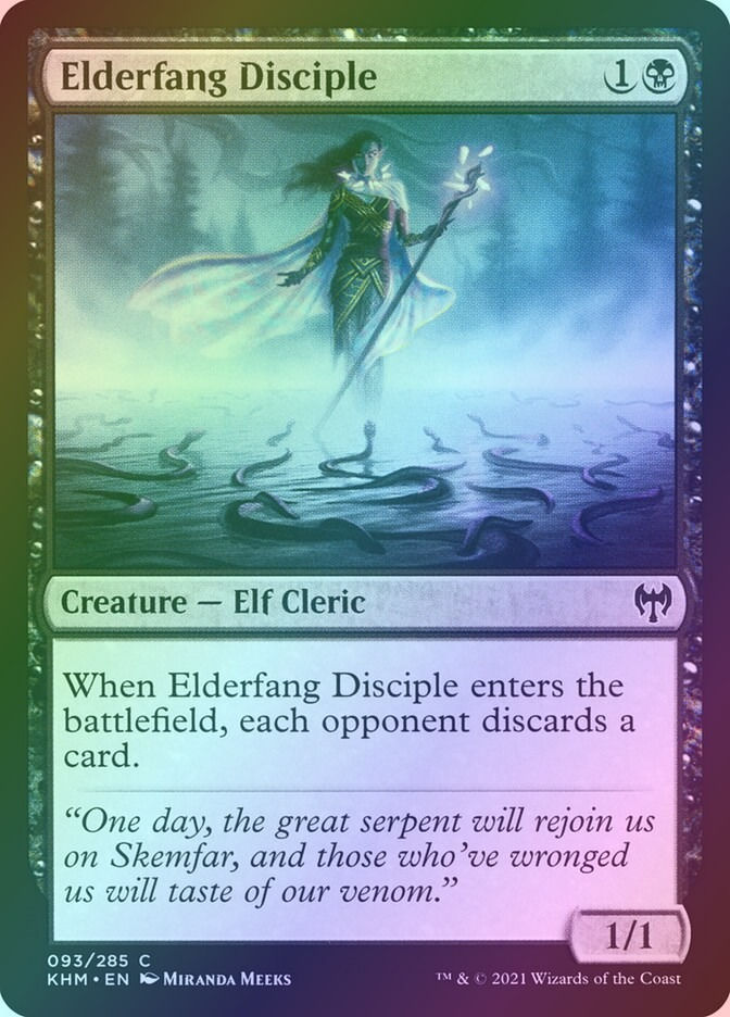Elderfang Disciple (KHM) (93) / Foil