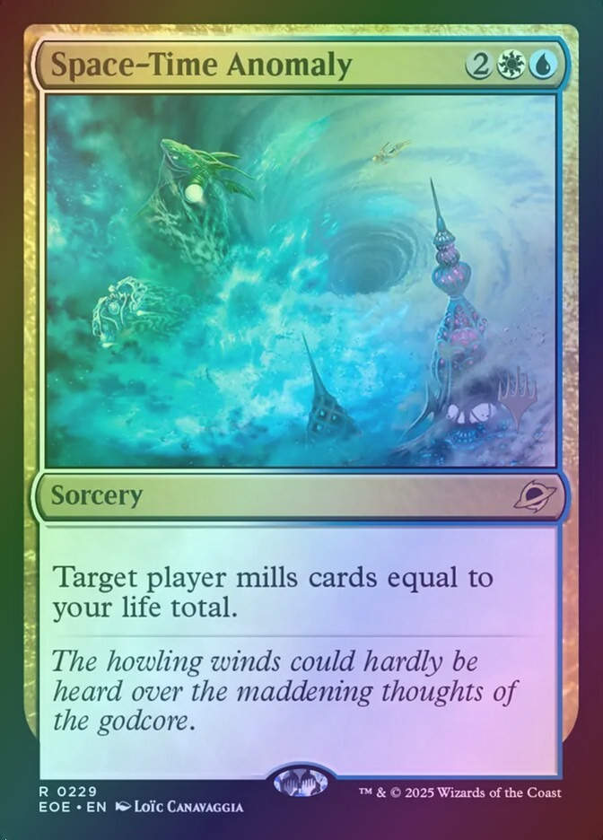 Space-Time Anomaly (PEOE) (229p) / Foil