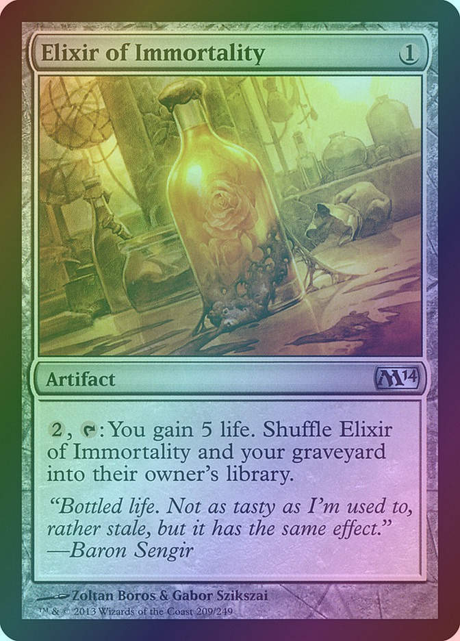 Elixir of Immortality (M14) (209) / Foil