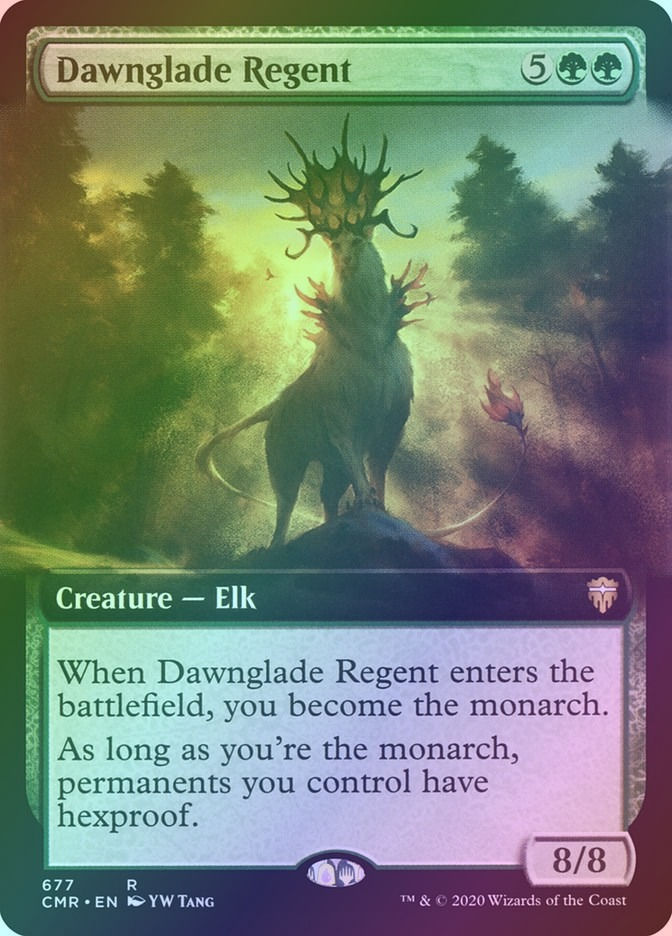 Dawnglade Regent (CMR) (677) / Extended Art / Foil