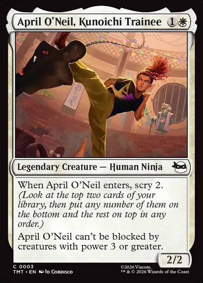 April O'Neil, Kunoichi Trainee (TMT) (3)