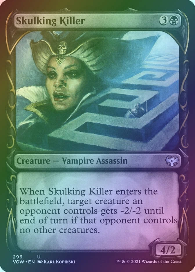 Skulking Killer (VOW) (296) / Showcase / Foil