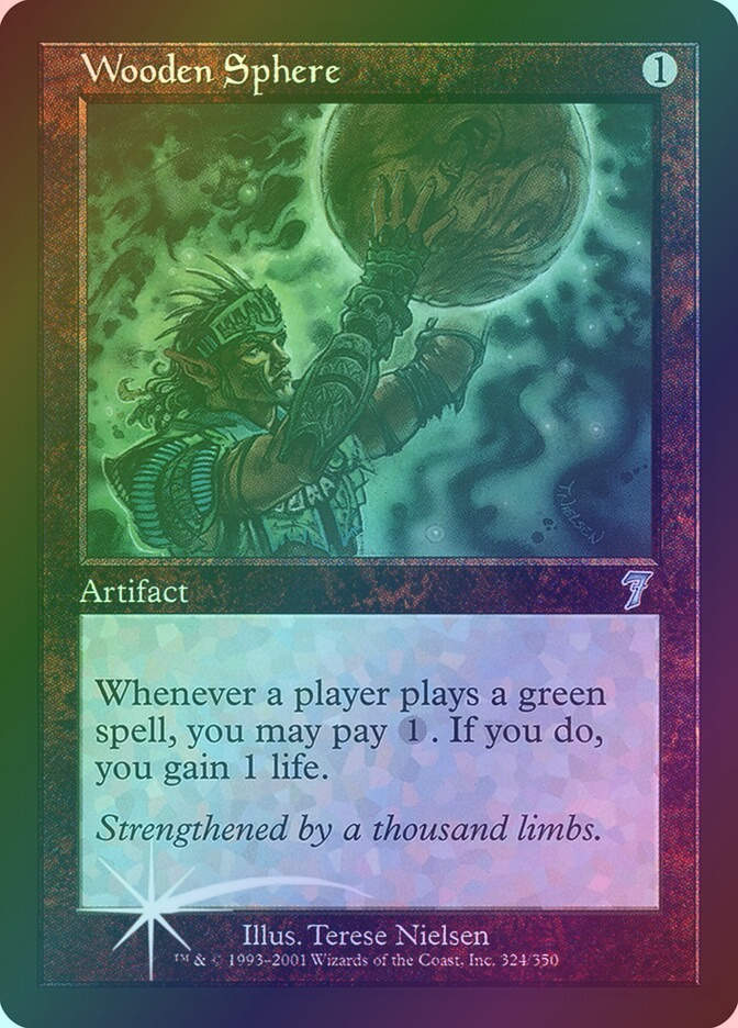 Wooden Sphere (7ED) (324★) / Foil