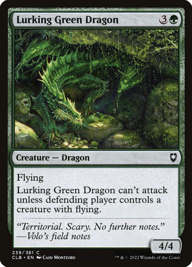 Lurking Green Dragon (CLB) (239)