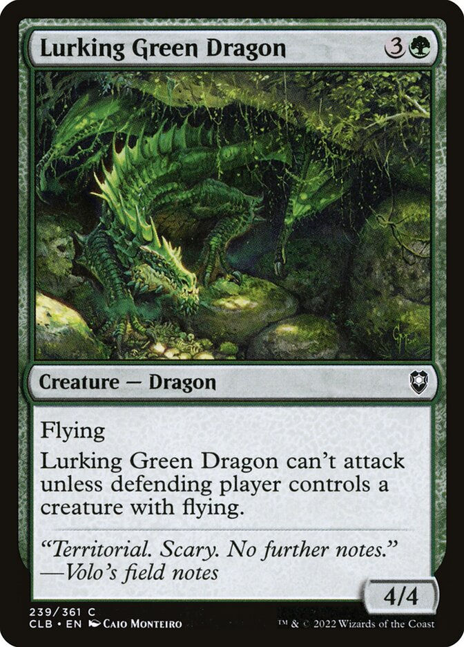 Lurking Green Dragon (CLB) (239)