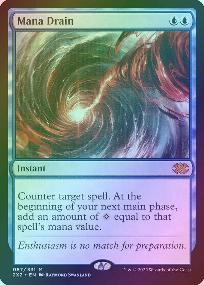 Mana Drain (2X2) (57) / Foil