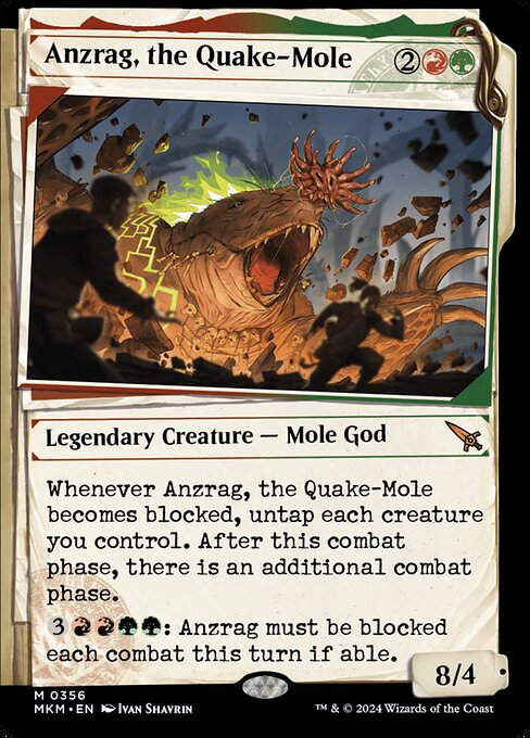 Anzrag, the Quake-Mole (mkm) (356) / Showcase